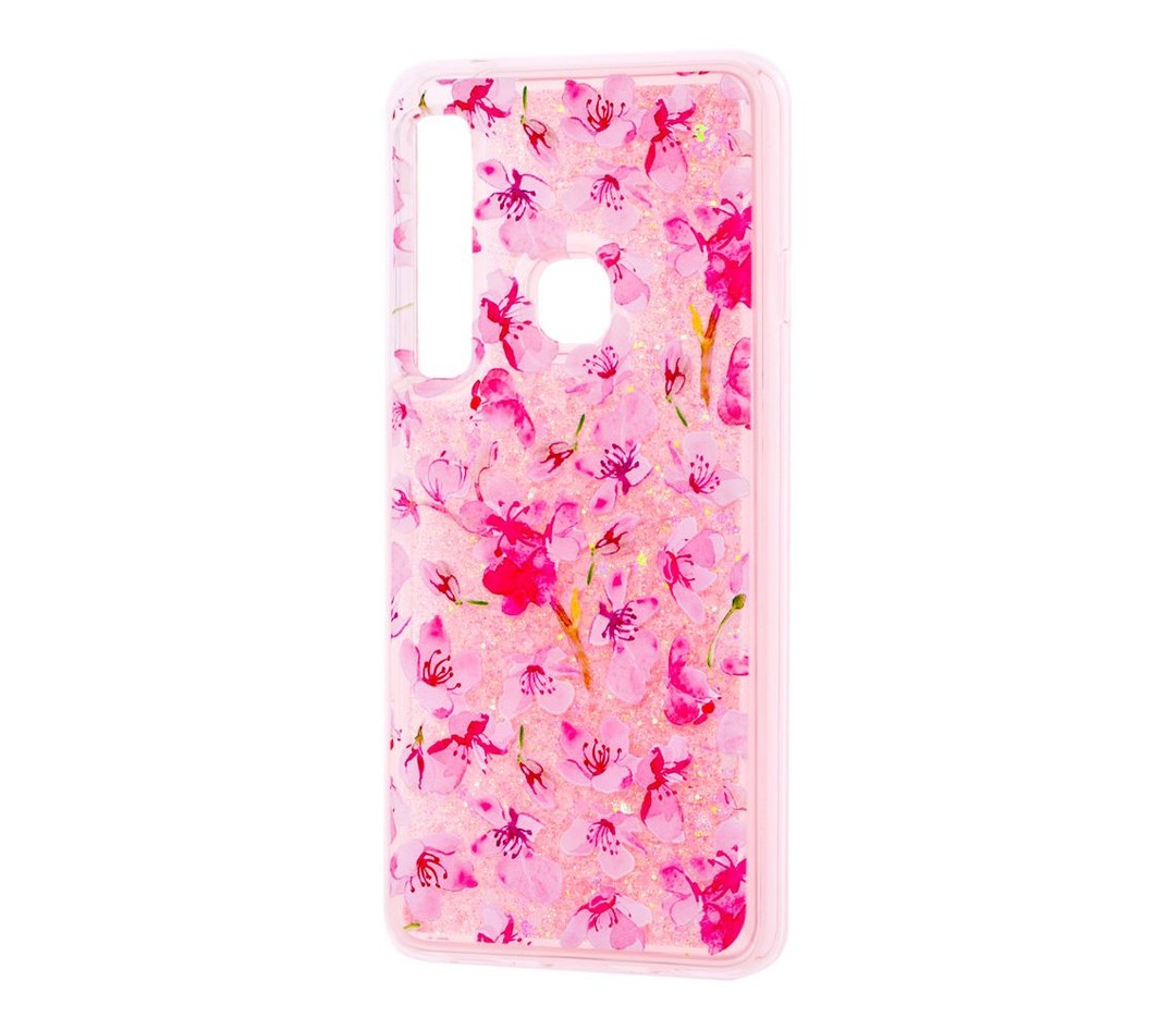 Накладка Lovely Stream для Samsung A9 (2018) "more pink flowers"-0