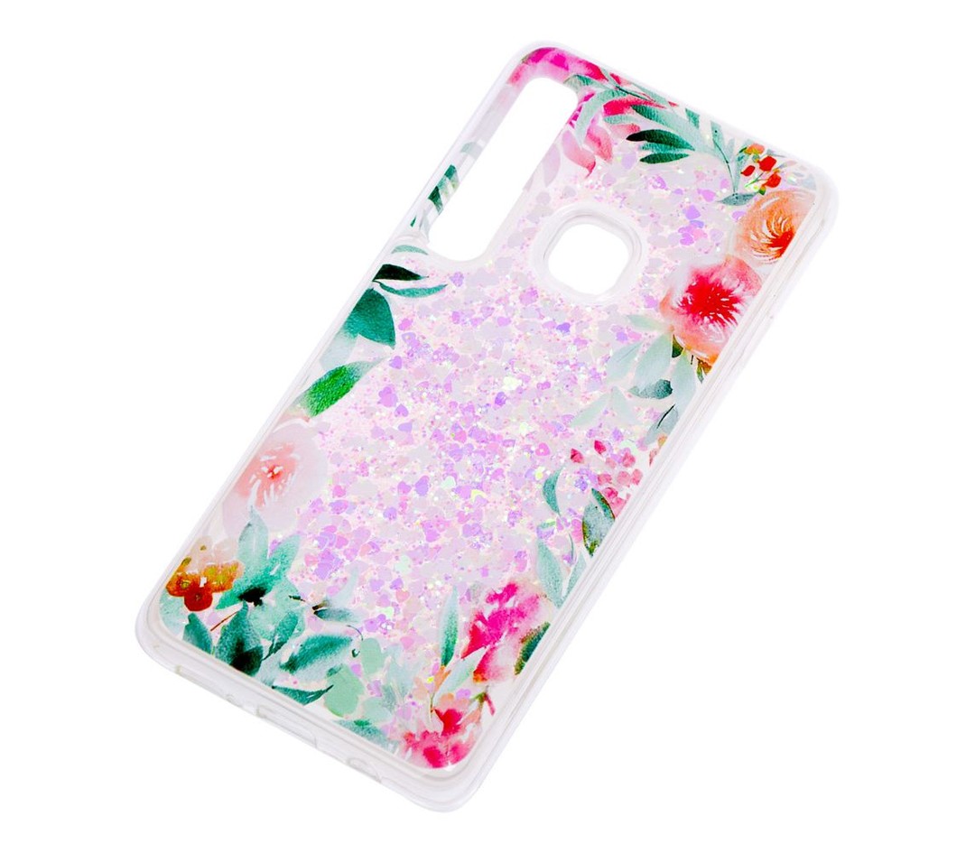 Накладка Lovely Stream для Samsung A9 (2018) "Flowering corners"-1