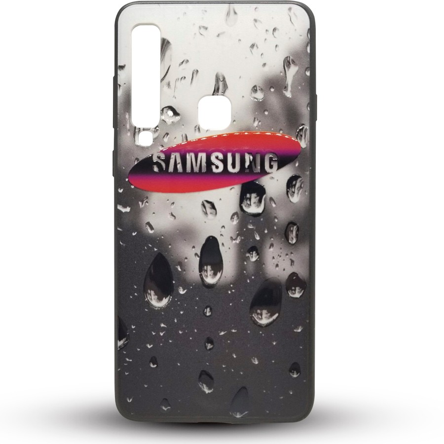 Силикон 3D RAIN Samsung A920/A9 (2018) (черный)-0