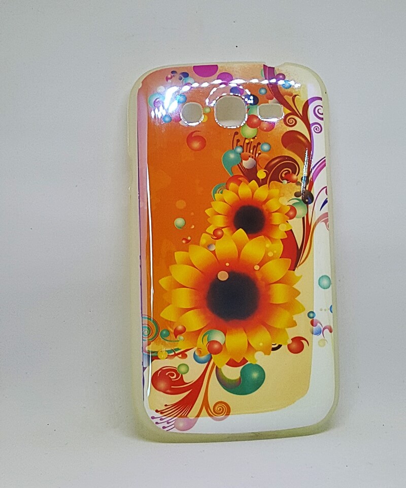 Накладка для Samsung GALAXY GRAND i9082/9080/9060  ART SHINE Квіти (силікон)-0