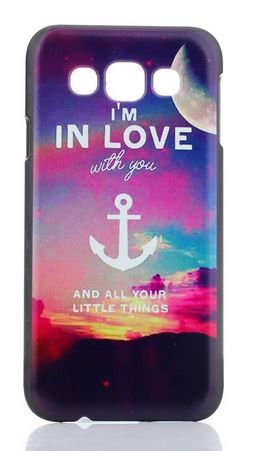 Накладка для Samsung E5 "Якір" (пластик)-0
