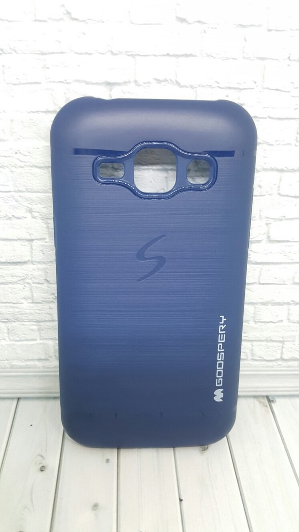 Накладка Goospery для Samsung J1 J100 синя-0