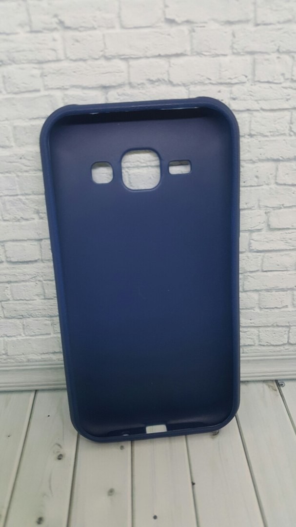 Накладка Goospery для Samsung J1 J100 синя-1