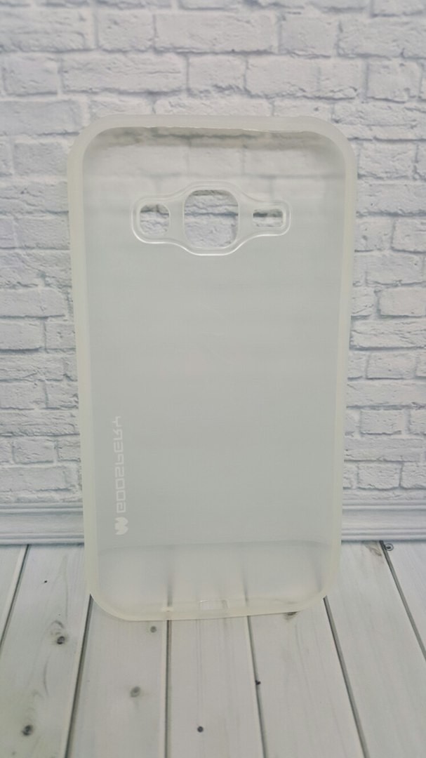 Накладка Goospery  для Samsung J1 J100 біла-1