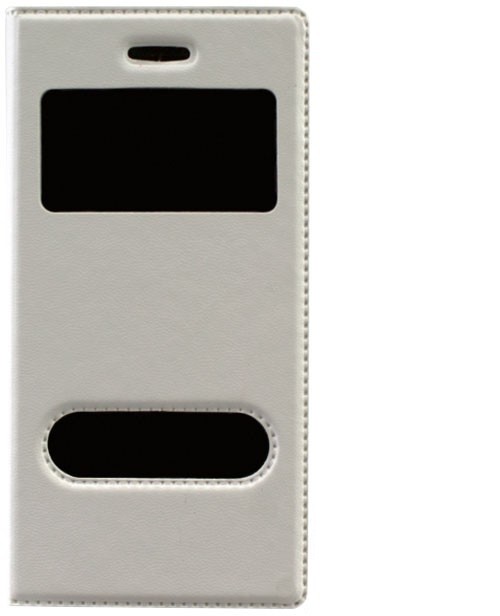 Книжка Flip Cover для Lenovo A328 біла-0