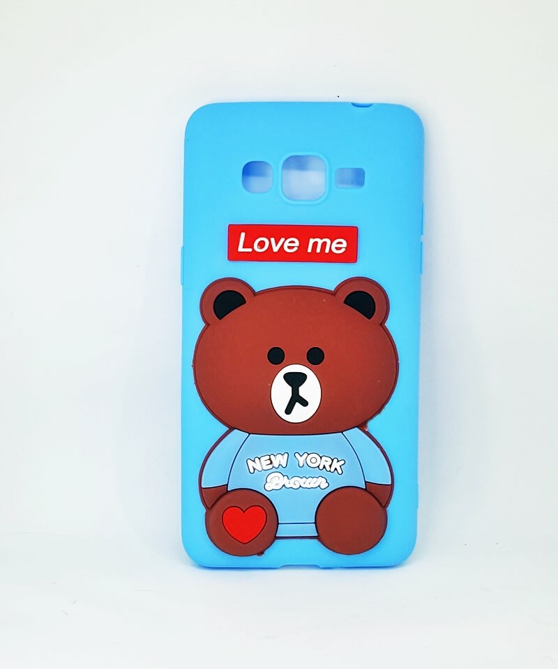 Накладка Love Me для Samsung J2 Prime/Grand Prime G530 блакитна-0