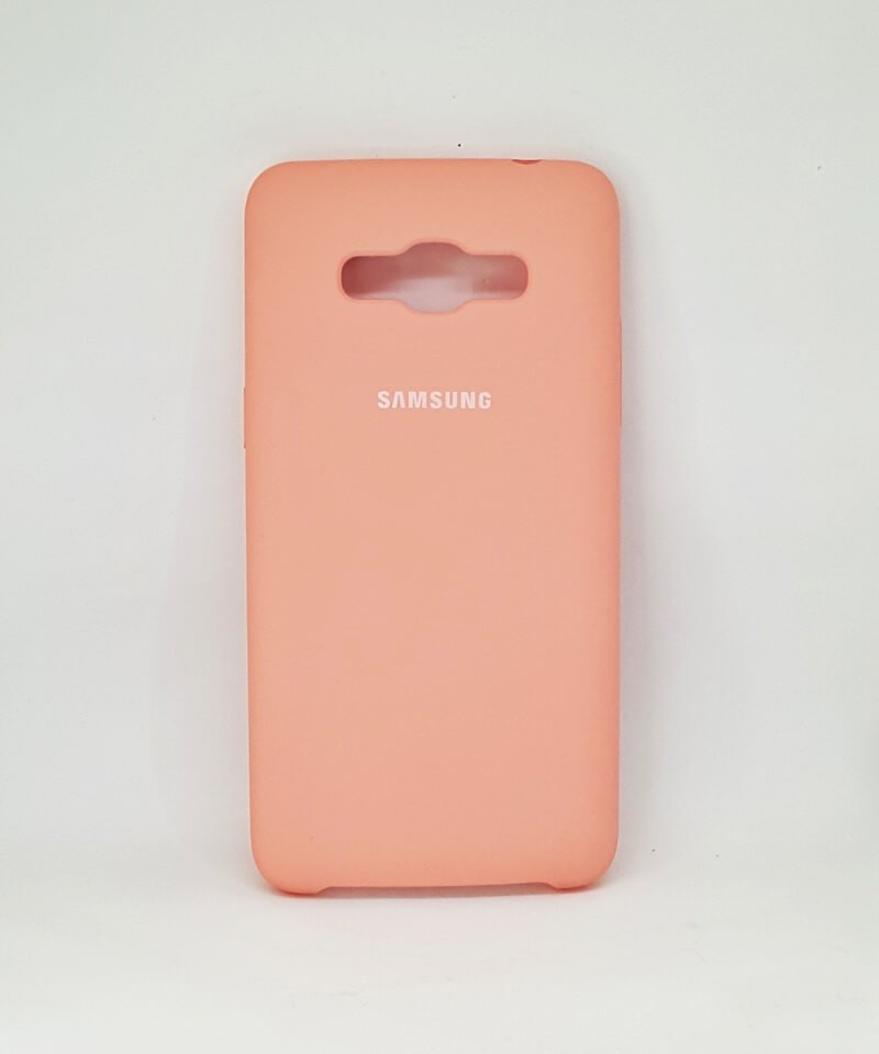 Silicone Case для Samsung J2 Prime/Grand Prime G530 (Begonia Red)-0