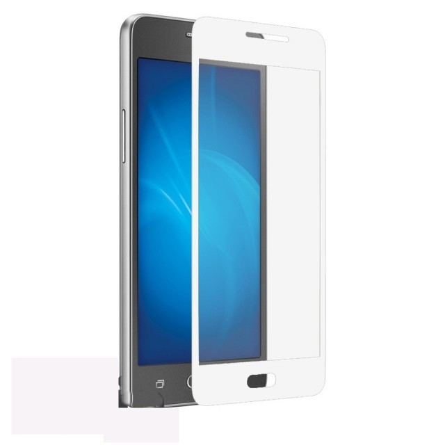Захисне скло Full Glue Samsung Grand Prime G530 / J2 Prime (2016) White-0