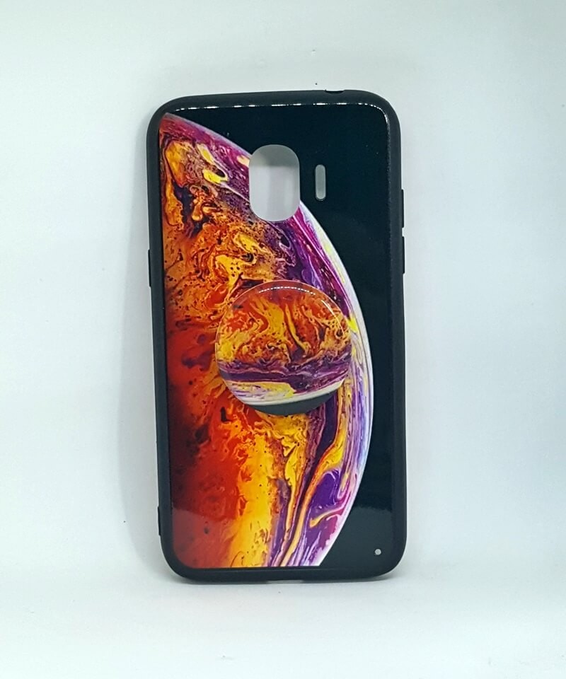 Накладка Axmart для Samsung J2 (2018)/J250 фіолетова планета-0