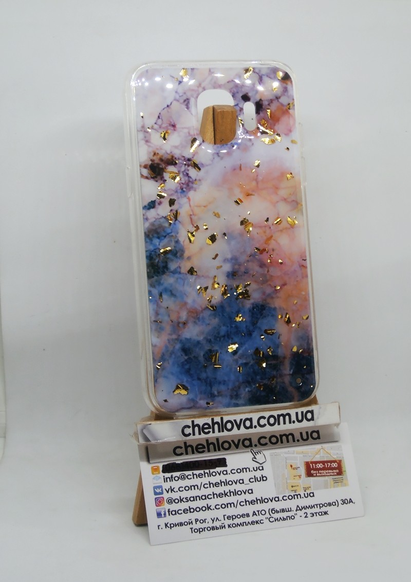 Накладка для Samsung J2 (2018) J250 Marble 02-0
