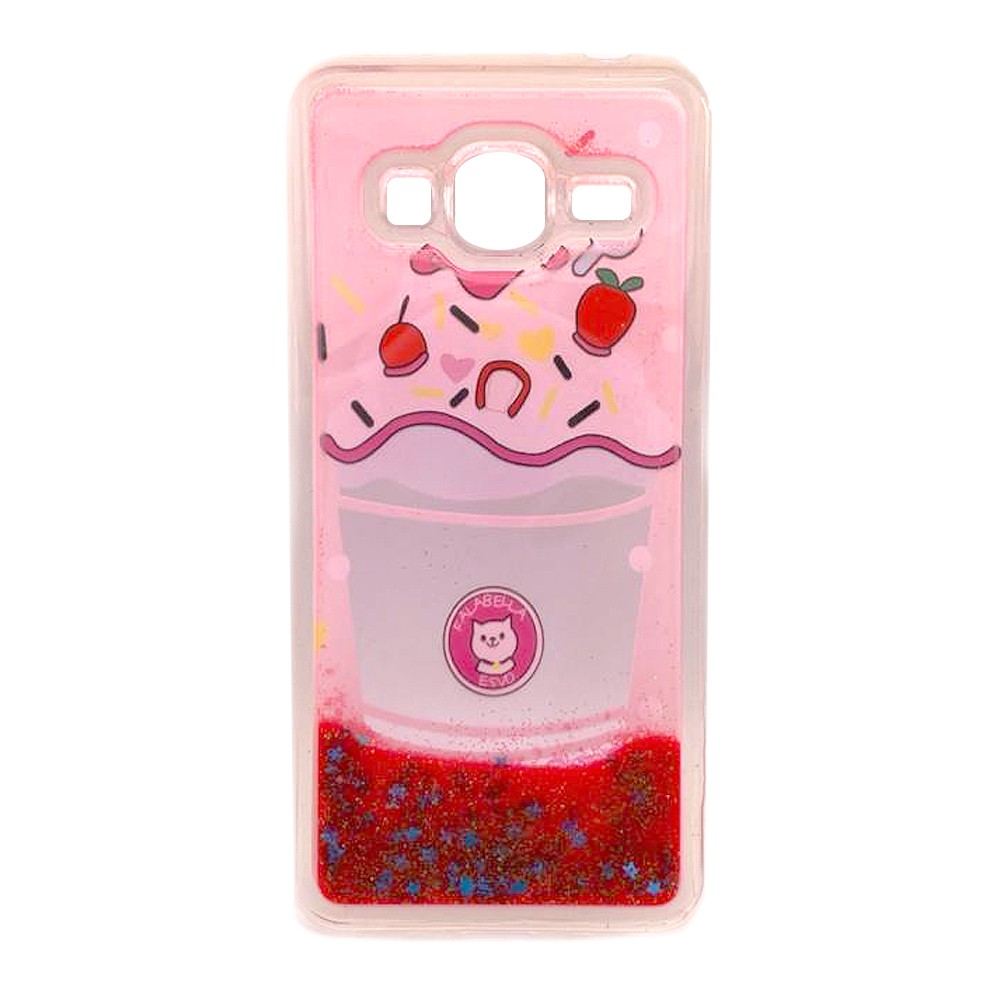 Накладка Aqua для Samsung J3 J300/J310/J320  "Farabella" (переливається)-0