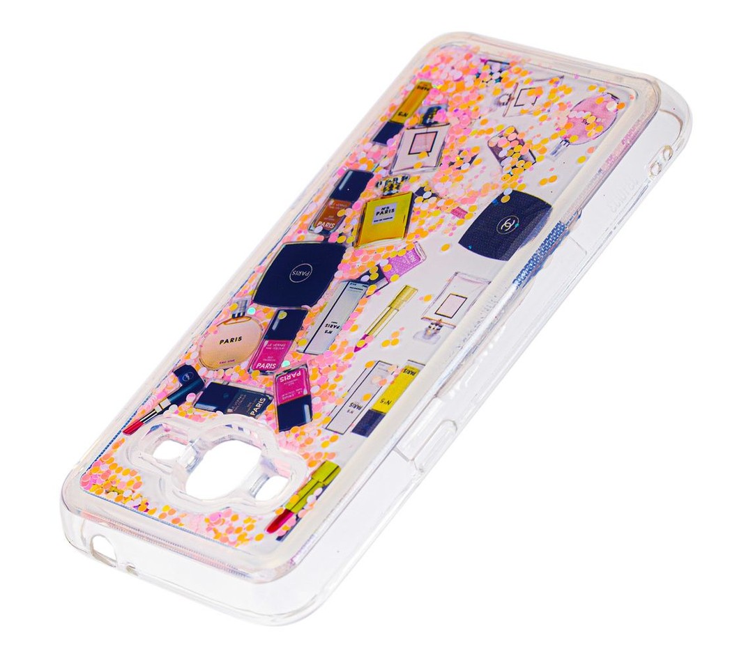 Накладка Косметик 3D Samsung J3 J300/J310/J320 перламутрова-1