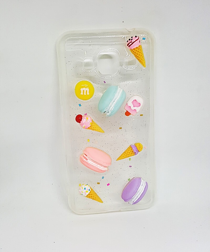 Чохол-накладка Macaron 3D для Samsung J3 J300/J310/J320-0