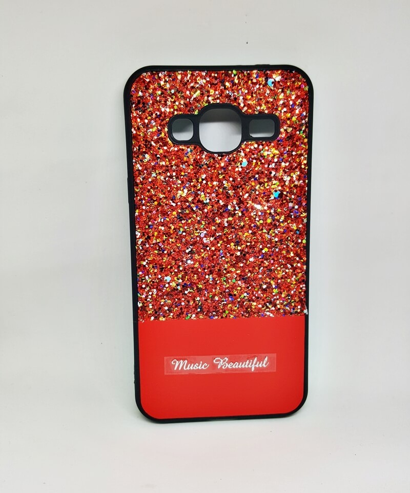 Чохол Music beautiful для Samsung J3 J300/J310/J320 червоний-0