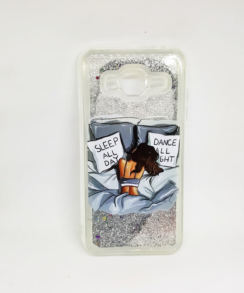 Накладка Fluid Painted для Samsung J3 J300/J310/J320 "Sleep"-0