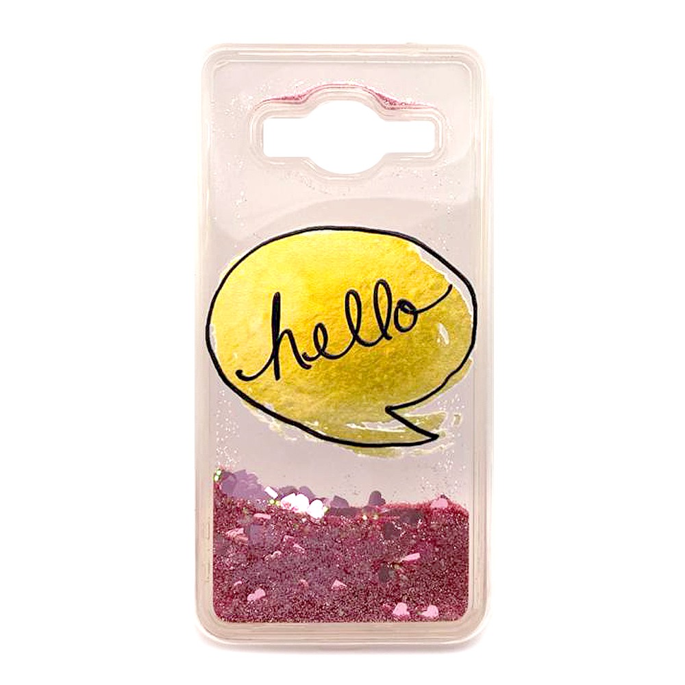 Накладка Fashion для Samsung J310/J3 (2016) "Hello"-0
