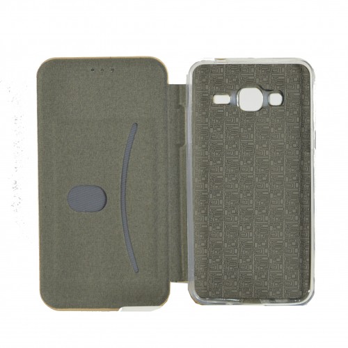 Книжка Premium для Samsung J3 J300/J310/J320  золота-2