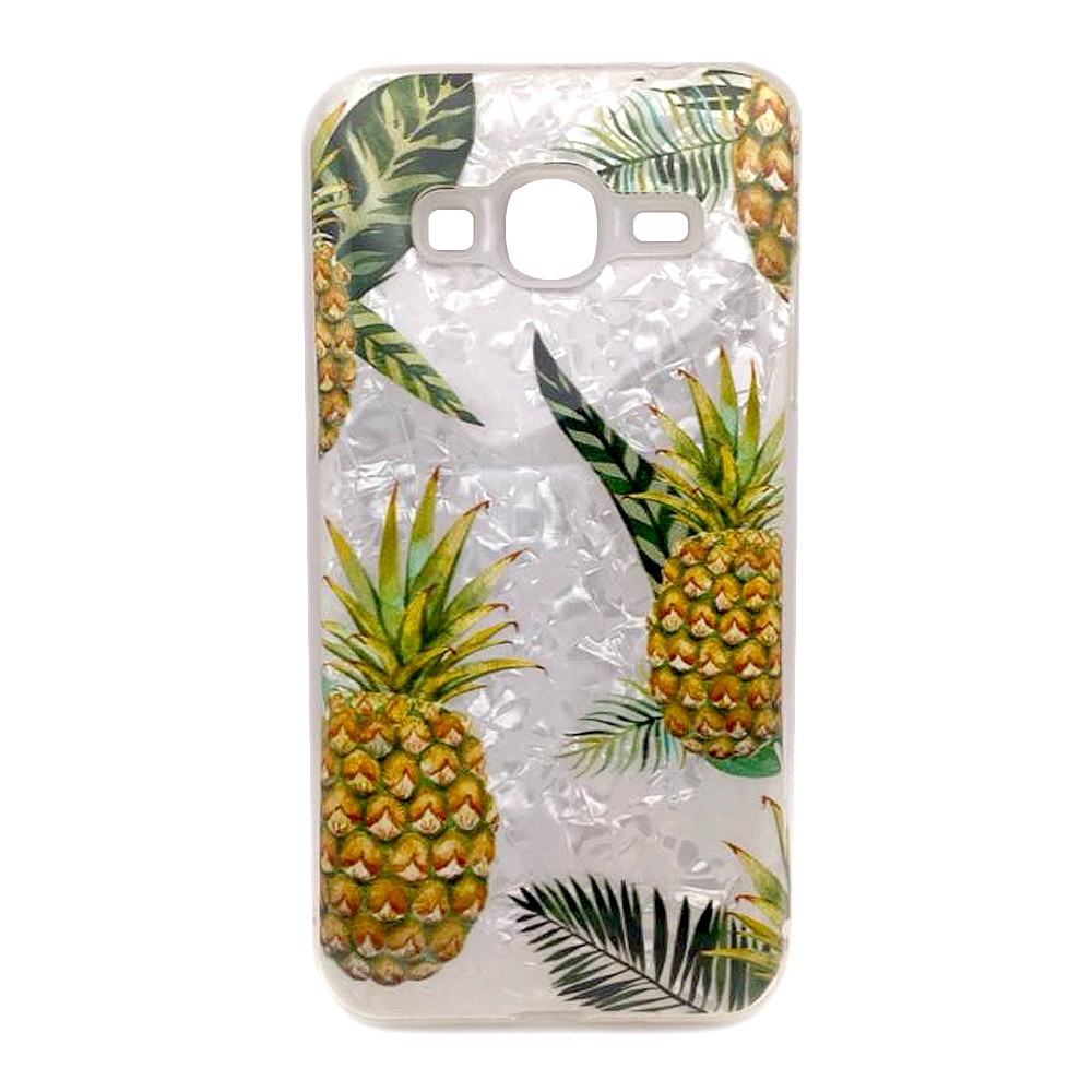 Накладка TWINS для Samsung J3 J300/J310/J320 Tropic "Ананаси"-0