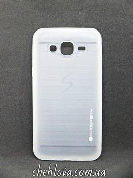 Накладка Goospery для Samsung J1 біла-0