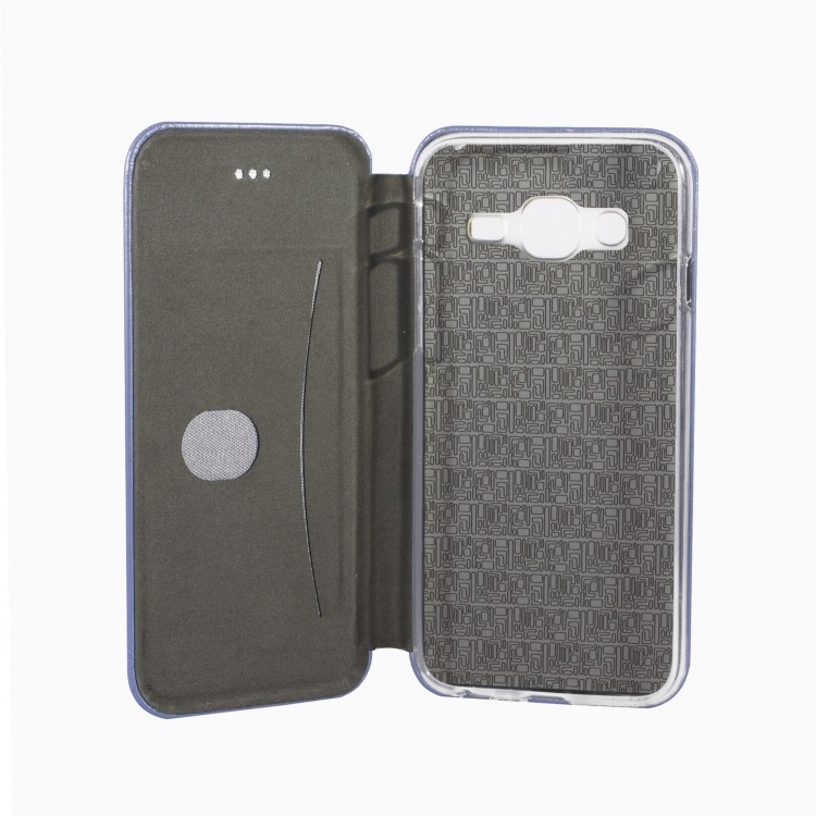 Книжка Premium для Samsung J5 (2015) J500 срібна-1