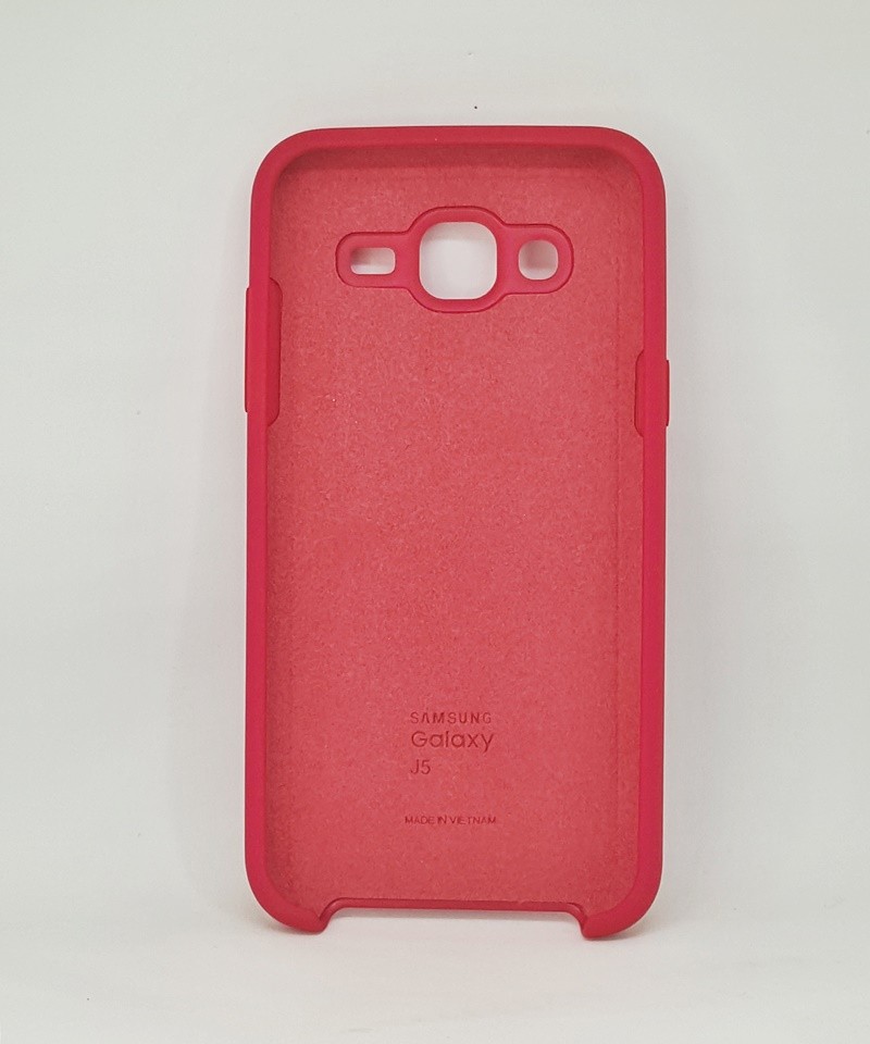 Накладка  Silicone Case для Samsung J5 (2015) J500  (Bordo)-1