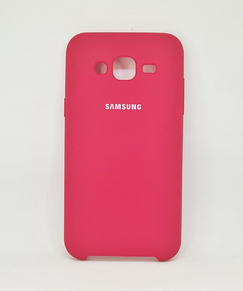 Накладка  Silicone Case для Samsung J5 (2015) J500  (Bordo)-0