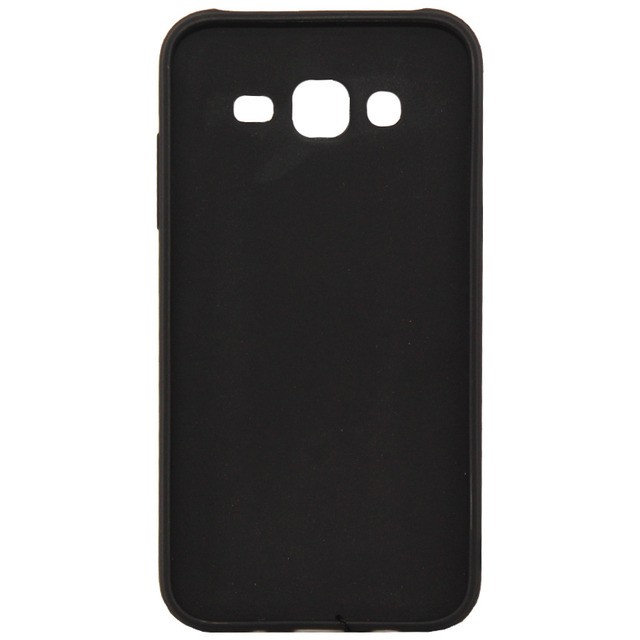Накладка MAVIS для Samsung J3 J300/J310/J320  шкіряна чорна-1