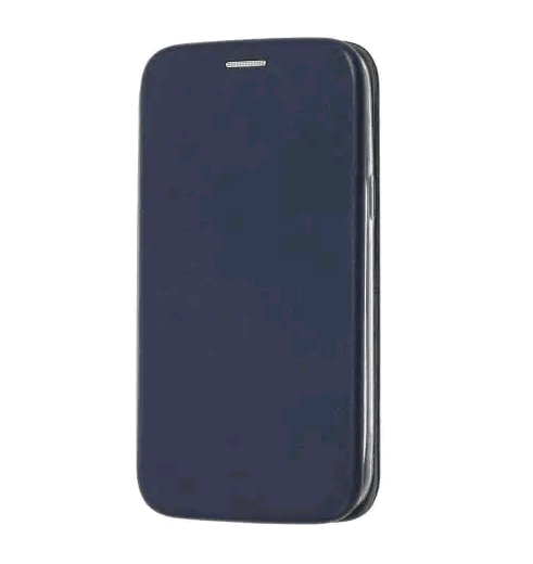 Книжка Premium для Vivo Y1s/Y91c/Y93 Lite темно-синя-0