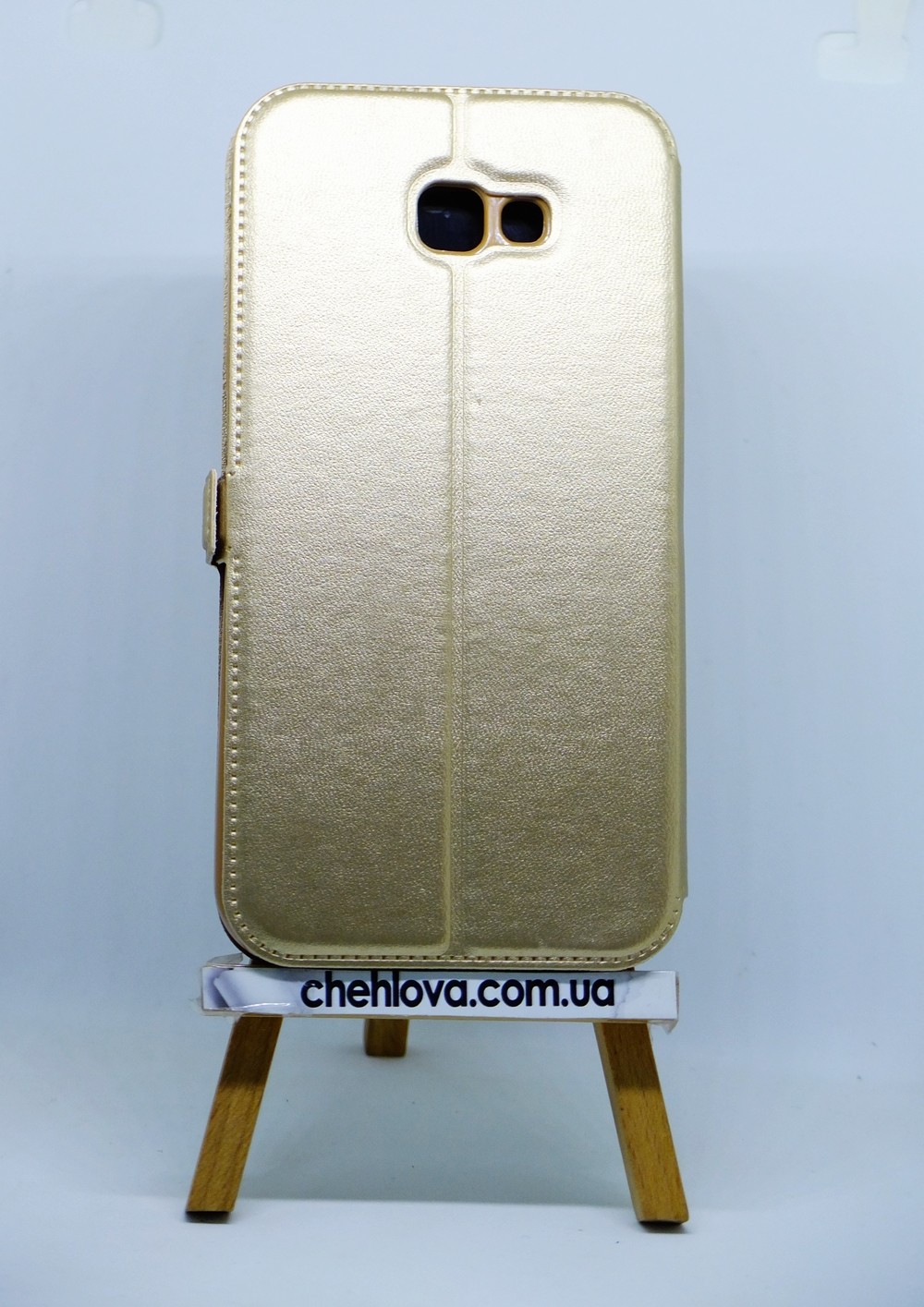 Книжка Nillkin з вікном для Samsung Galaxy J7 Prime G610F золота-1