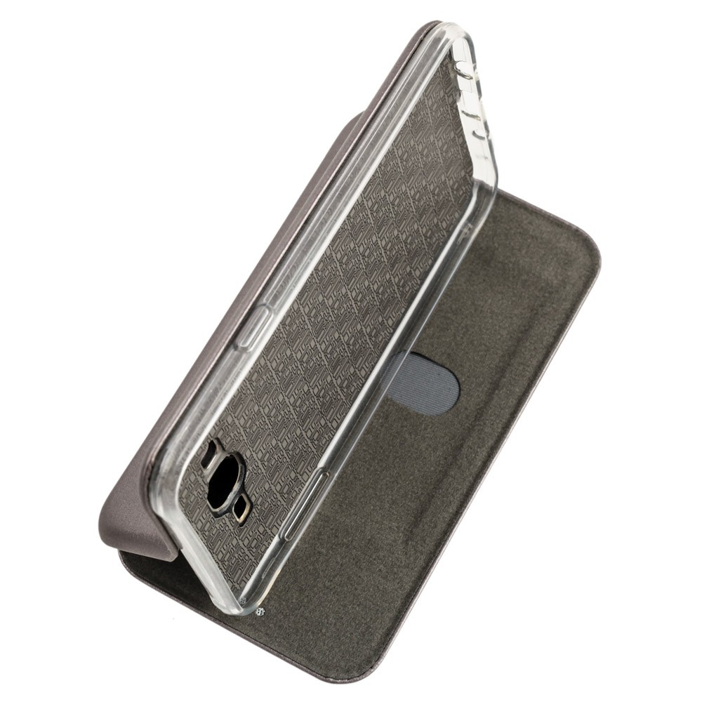 Книжка Premium для Samsung J7 (2015) J700 / J7 Neo J701 сіра-2