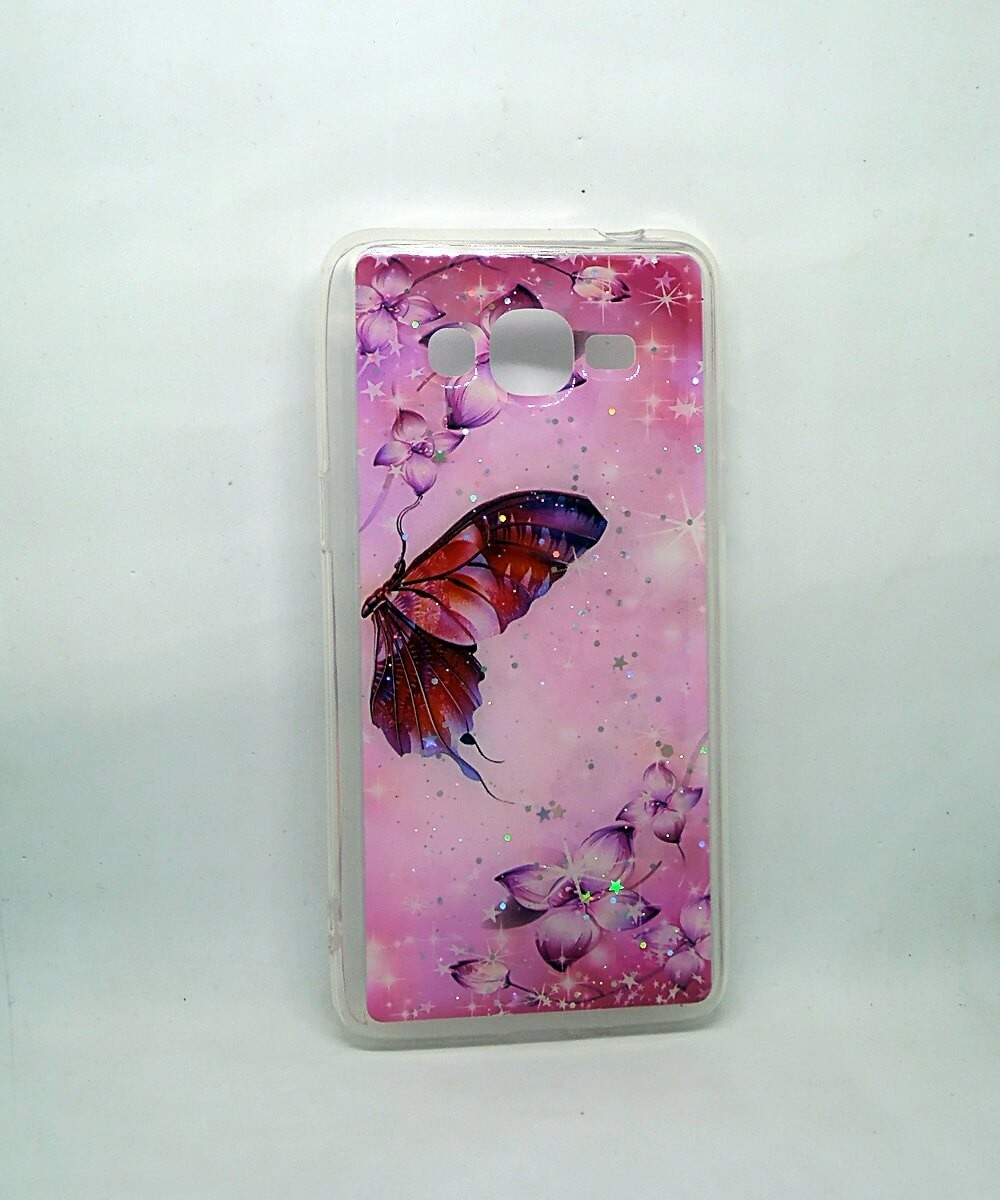 Накладка  Flower Mix  для Samsung J5 2015 J500   (Мод. 06)-0