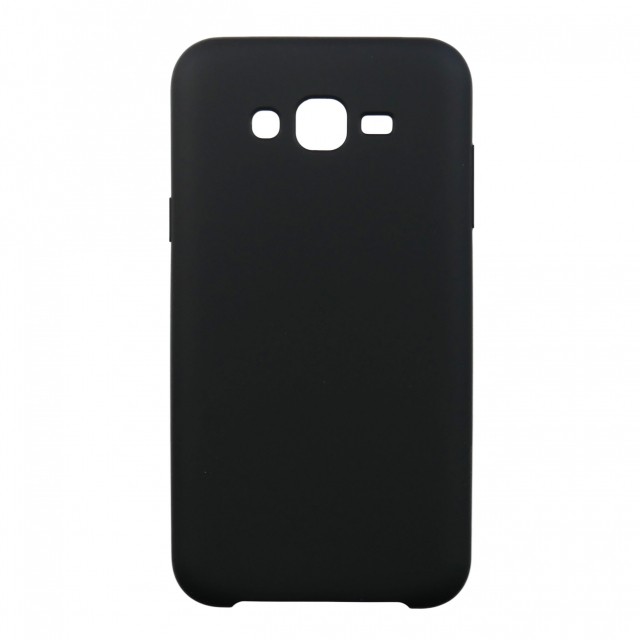 Накладка Silicone Case для Samsung J7 (2015) J700 / J7 Neo J701(Black)-0