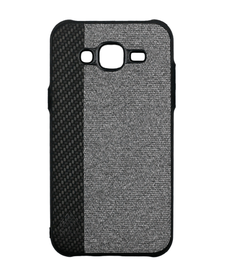 Накладка Inavi CANVAS для Samsung J7/J700/705 Neo (2015) чорна-0