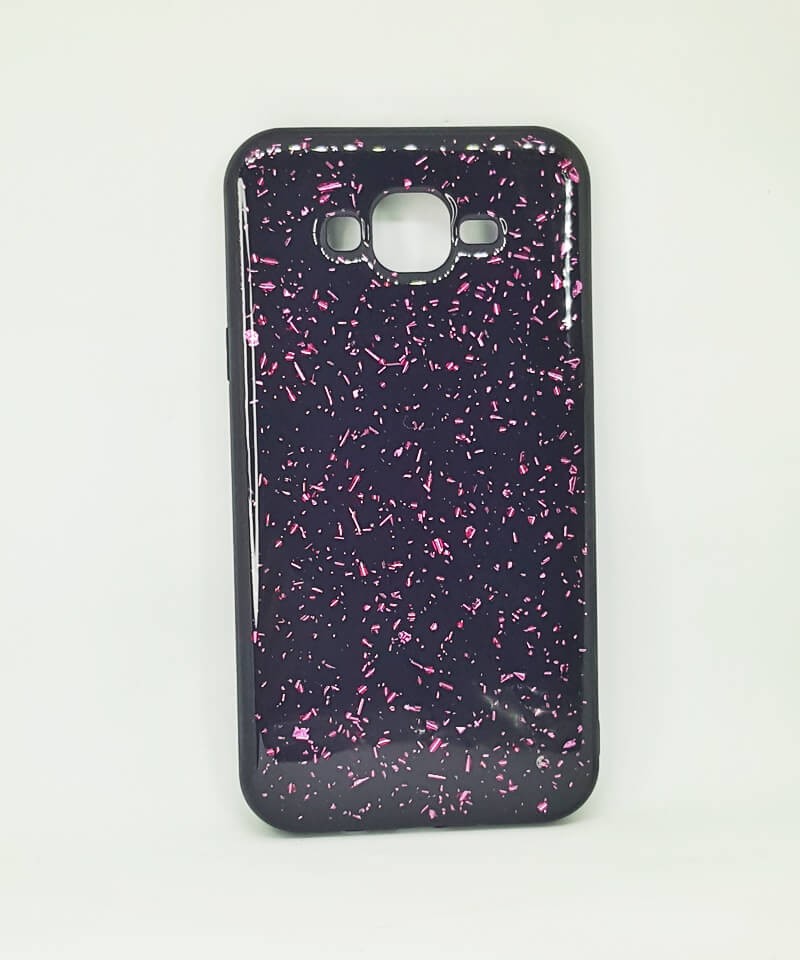 Накладка Confetti для Samsung J7 (2015) J700 рожевий-0