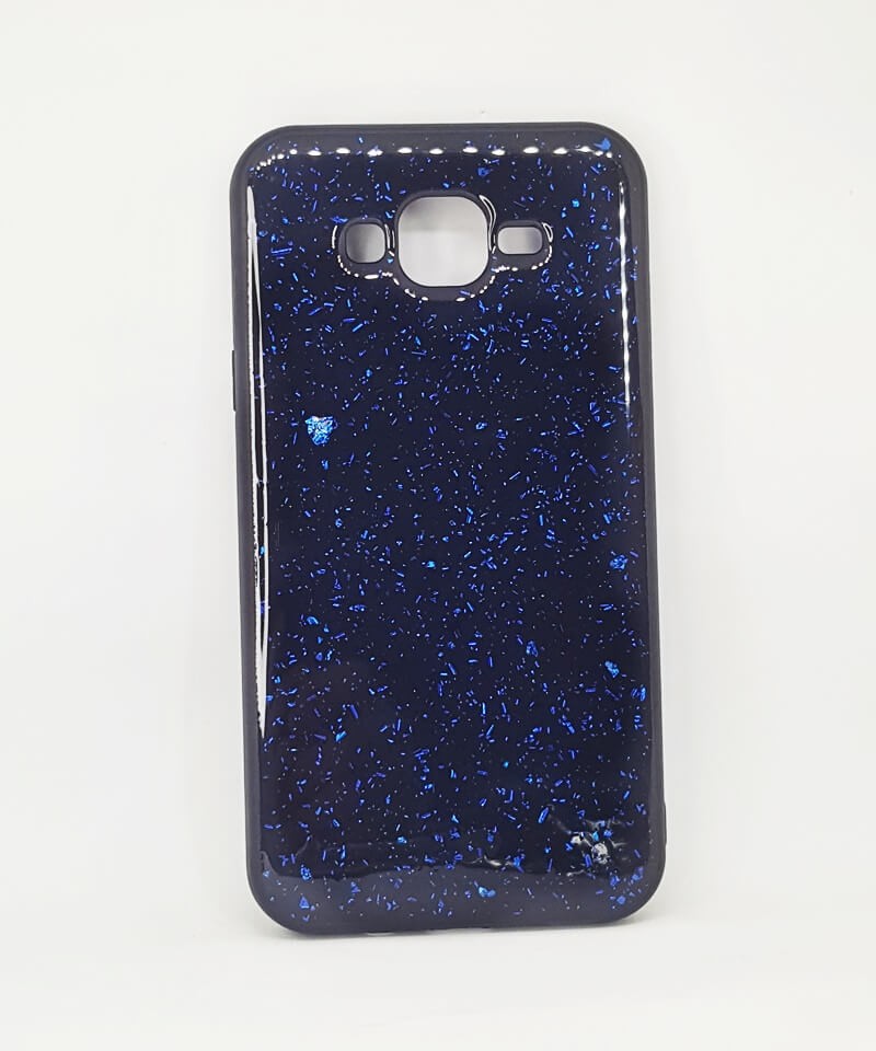 Накладка Confetti для Samsung J7 (2015) J700 синя-0