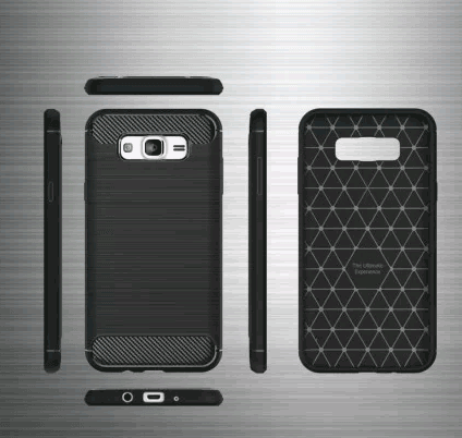 Накладка Ultimate Experience для Samsung  J5 (2015) J500 чорна-0