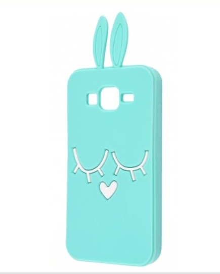 Чохол TOYS для Samsung J7 (2016) J710 Сумник кролик м`ятний-0