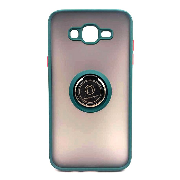 Накладка Totu Gingle Ring для Samsung J7 2015 J700/J7 NEO темно-зелена-0