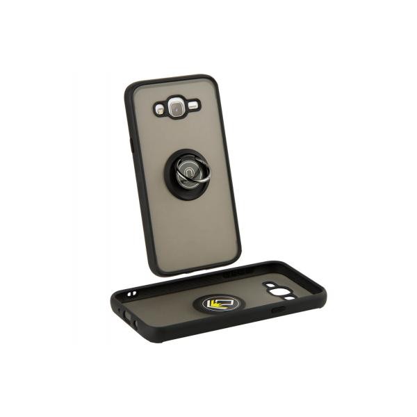 Накладка Totu Gingle Ring для Samsung J7 2015 J700/J7 NEO чорна-0