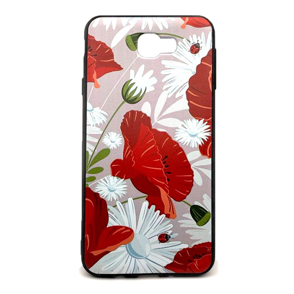Накладка для Samsung Galaxy J7 Prime G610F "Flowers"-0