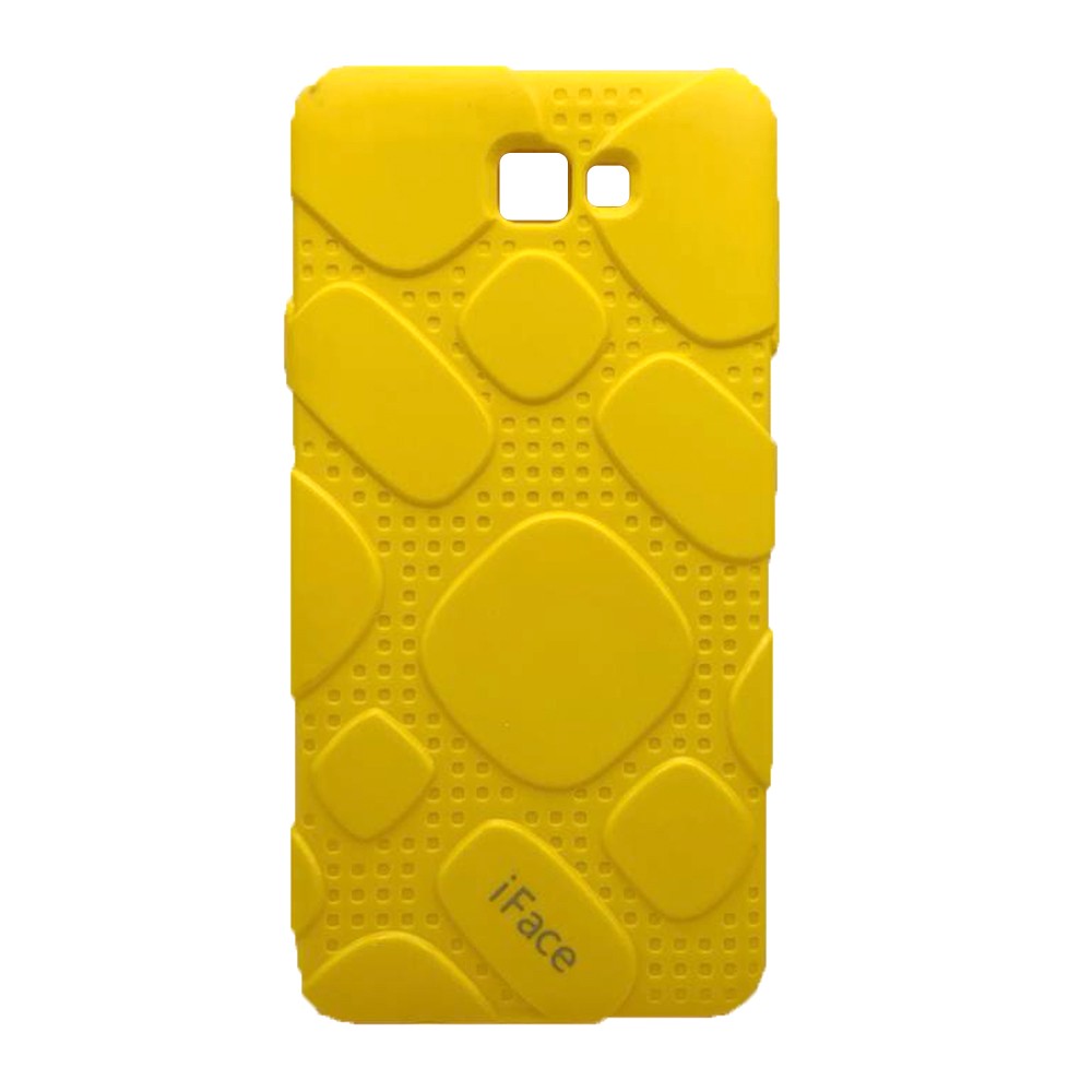 Накладка для Samsung Galaxy J7 Prime G610F iFace силікон жовтий-0