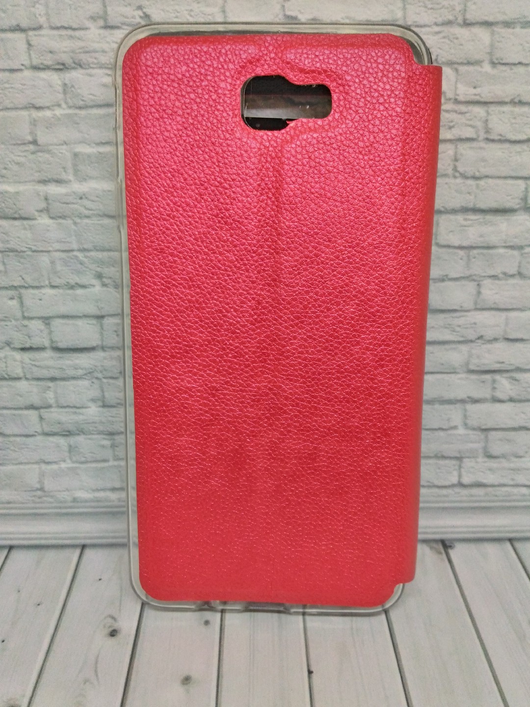 Книжка Two Windows для Samsung Galaxy J7 Prime G610F  червона-1