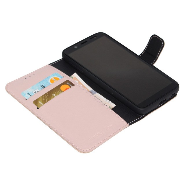 Книжка Bring Joy для Samsung J8 пудра-2