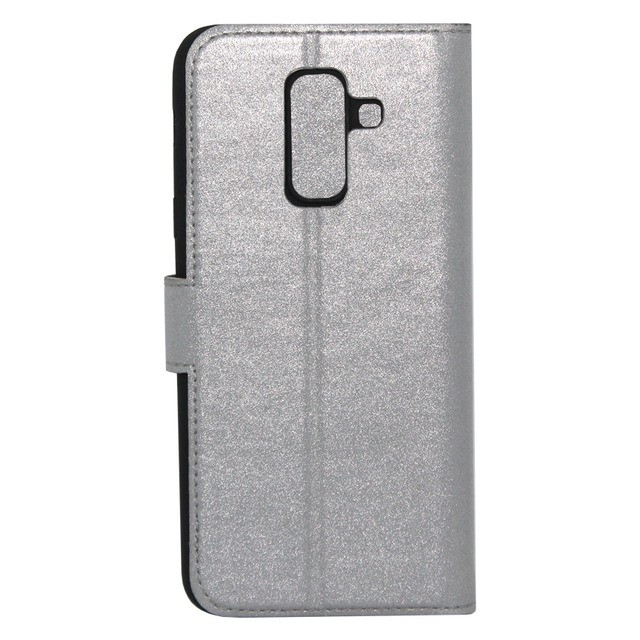 Книжка Bring Joy для Samsung J8 срібна-1