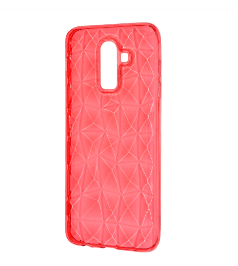 Накладка для Samsung Galaxy J8 2018 (J810F)/A6 Plus Prism Series Case (TPU) коралова-0