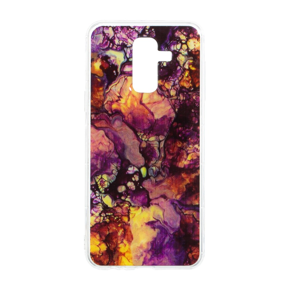 Задняя Накладка Marble for Samsung J8 2018/A6 Plus (06)-0