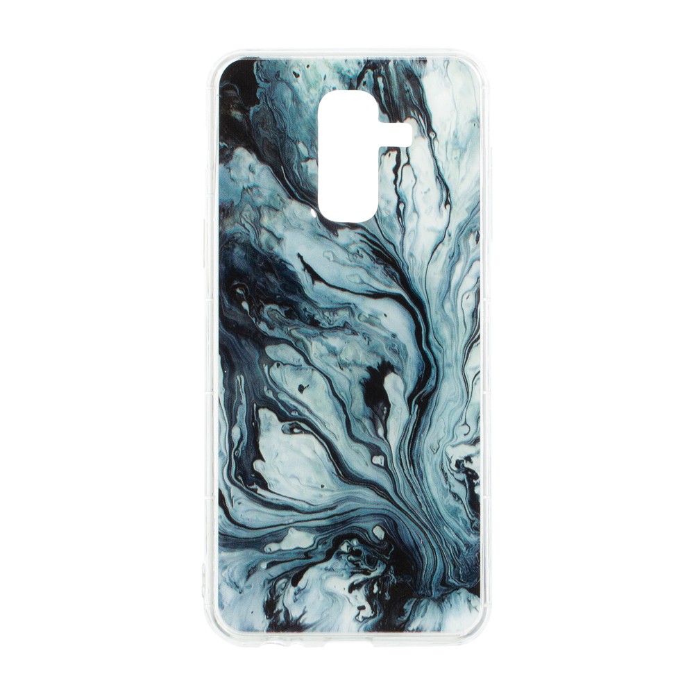 Задняя Накладка Marble for Samsung J8 2018/A6 Plus (08)-0