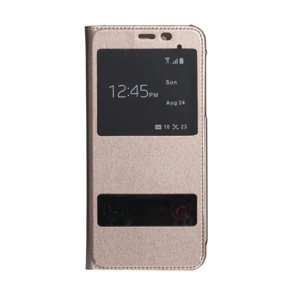 Книжка Оригинал для Samsung J8 2018/A6 Plus (Золотой)-0