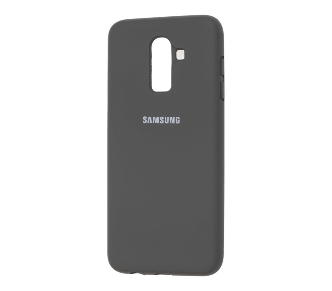 Silicone Cover Full Protective Samsung J8 2018 (J810F)/A6 Plus (black)-0