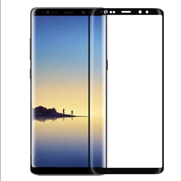 Захисне скло Full Glue для Samsung Note 8 Black-0